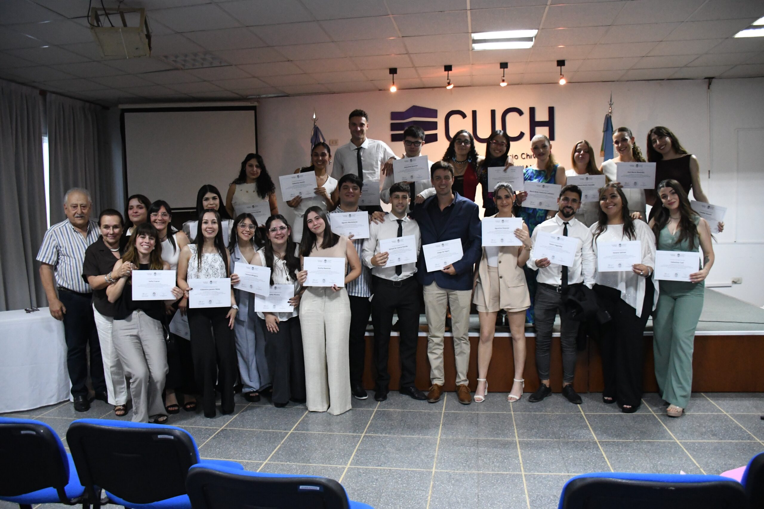 Acto de Colación en el CUCH Chivilcoy