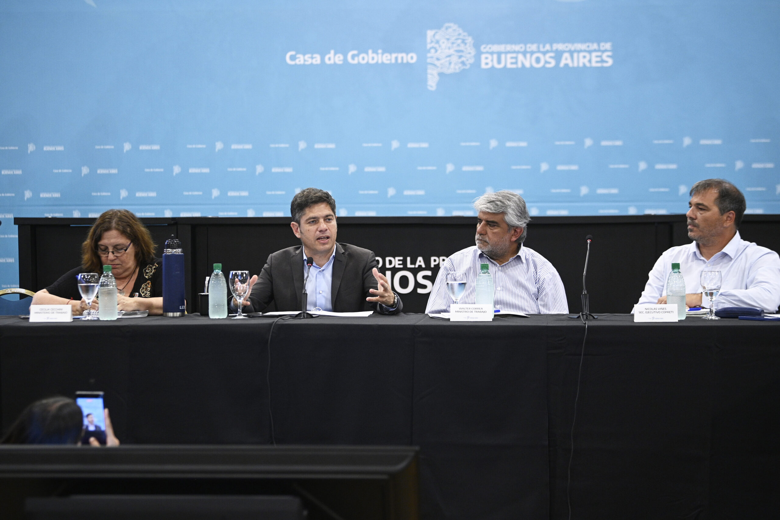 Kicillof encabezó la 53º reunión plenaria de la Comisión Provincial para la Prevención y Erradicación del Trabajo Infantil