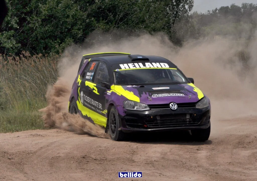 Rally de Dolores: Triunfo de Heiland, que encabeza la definición de la RC2S y título para Bustamante