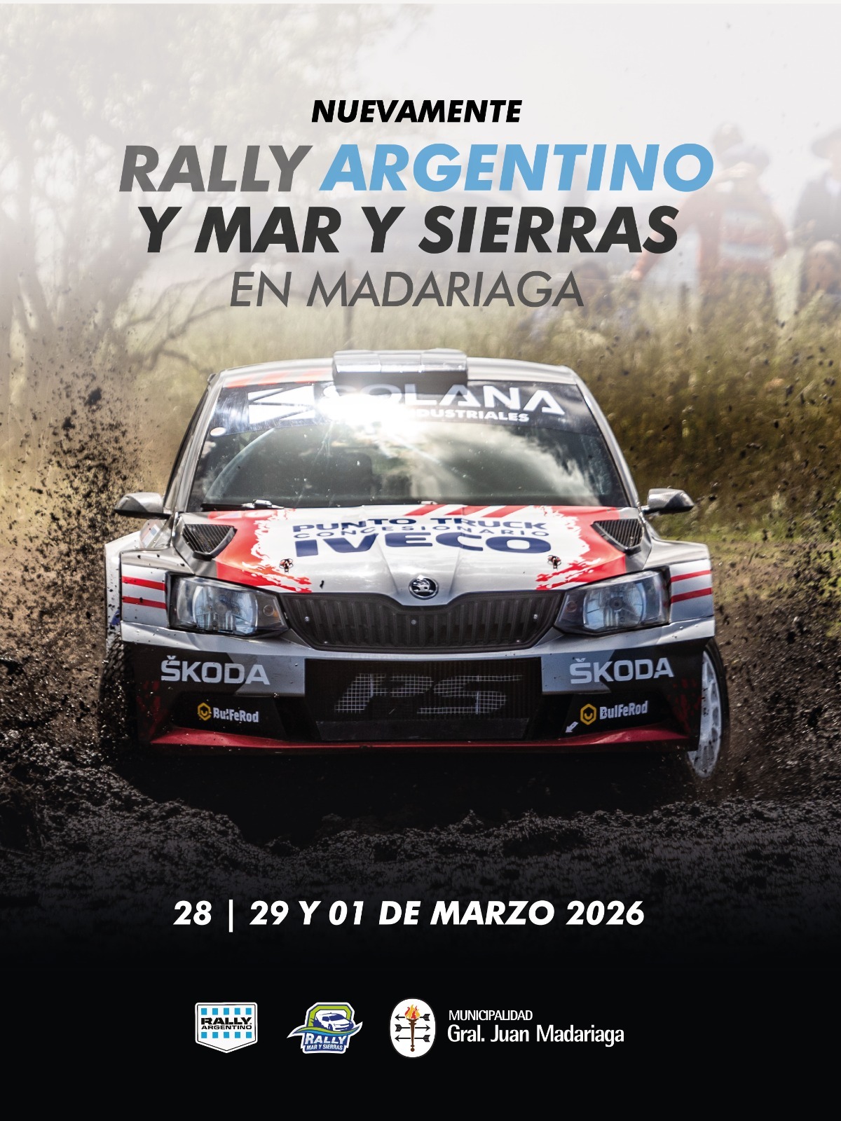 👉🏻La primera fecha del 2026 ya tiene lugar confirmado y será nada más, ni nada menos, que en General Madariaga, para una nueva edición del clásico Rally “Pagos del Tuyú”.