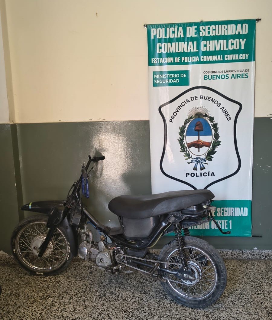POLICIA COMUNAL DE CHIVILCOY DETIENE A UNA PERSONA POR ENCUBRIMIENTO.