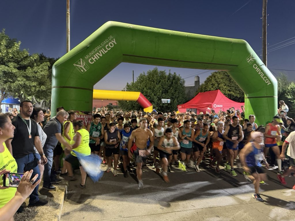 Multitudinaria 38° edición de la Maratón de Reyes en Chivilcoy