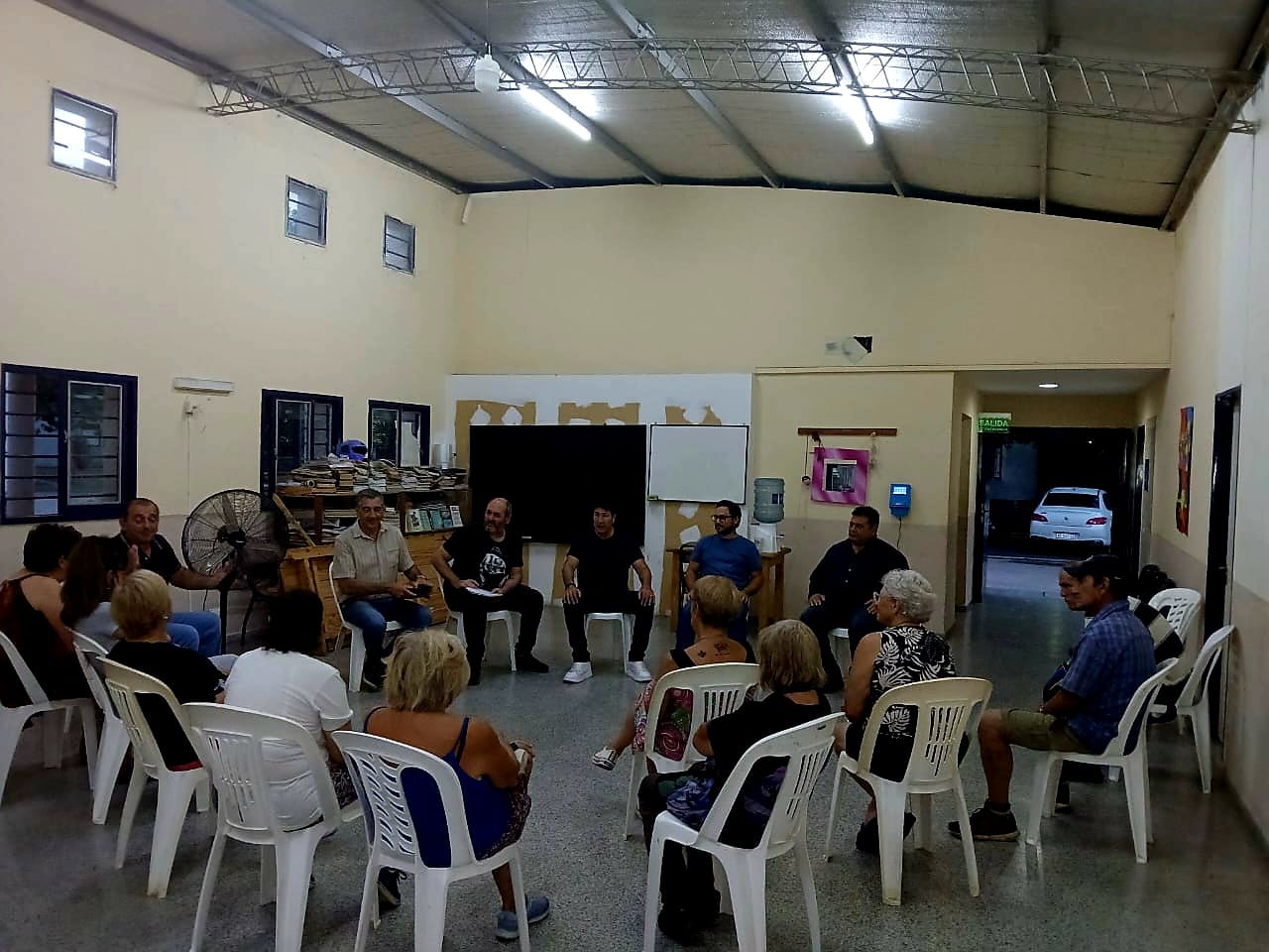 Reunión con vecinos del Barrio San Martín (ex FONAVI)