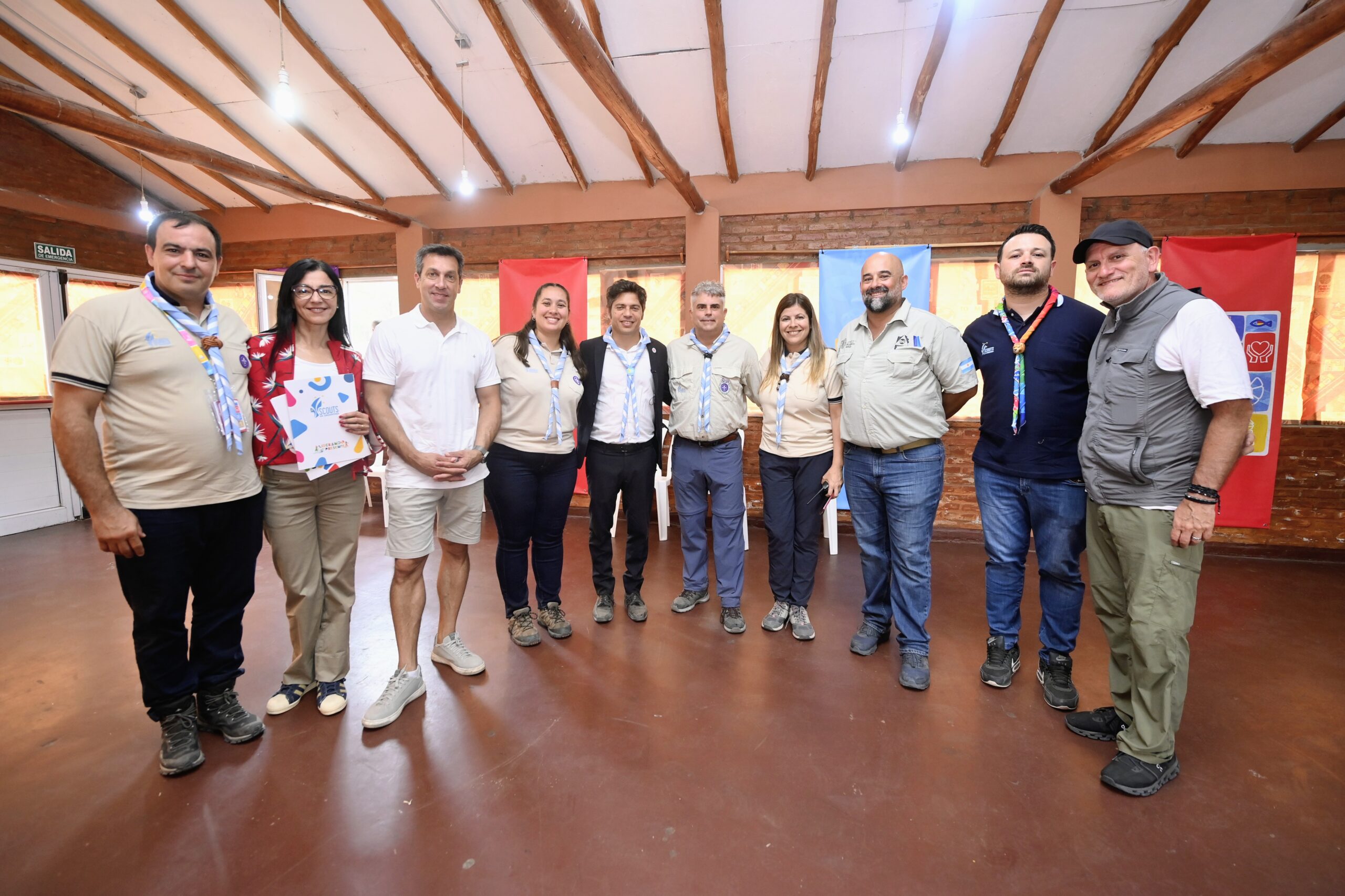 Necochea, Kicillof participó de una jornada de formación y prevención de incendios forestales