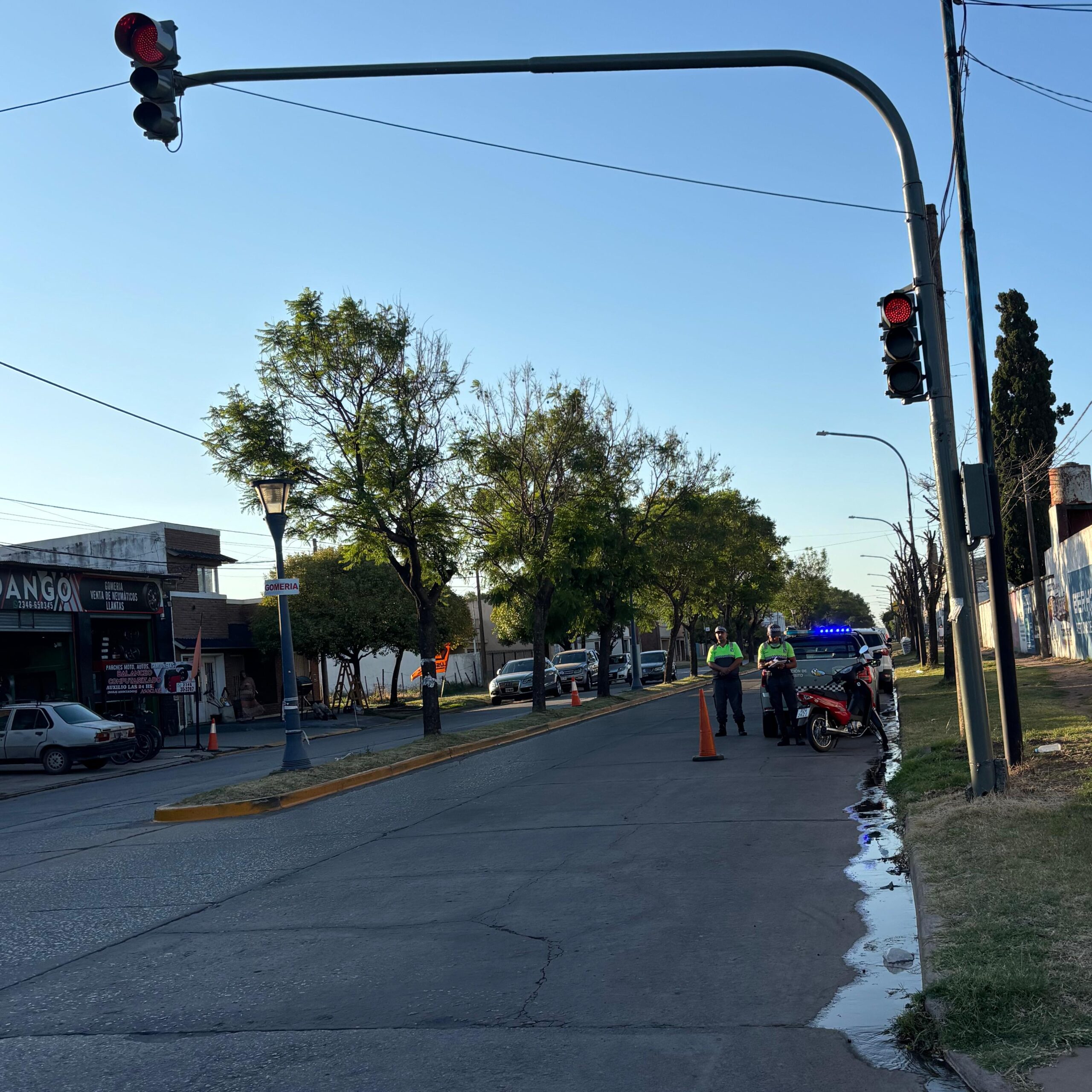Chivilcoy, operativos de control vehicular en cruces semaforizados