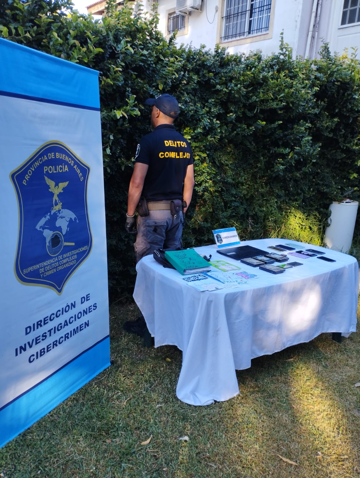 LA DELEGACIÓN DE INVESTIGACIONES EN CIBERDELITOS CONTRA NIÑOS, NIÑAS Y ADOLESCENTES SEDE CHIVILCOY PARTICIPÓ EN INVESTIGACIONES Y ALLANAMIENTOS EN LA LOCALIDAD DE DON TORCUATO POR CASOS DE CAPTACIÓN Y ABUSO INFANTIL A TRAVÉS DE MEDIOS INFORMÁTICOS