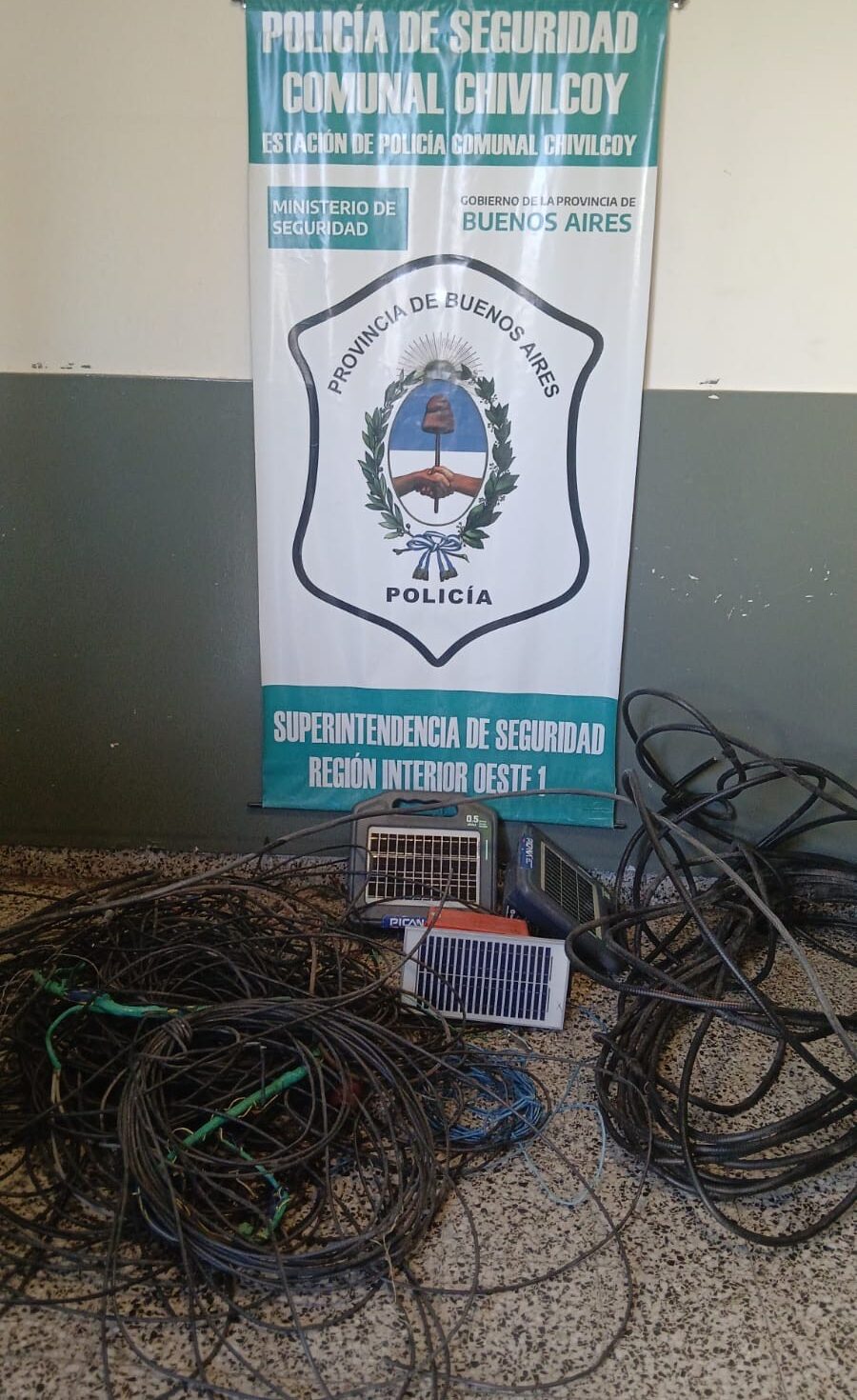 APREHENSIÓN POR ROBO EN TENTATIVA EN ZONA RURAL DE CHIVILCOY