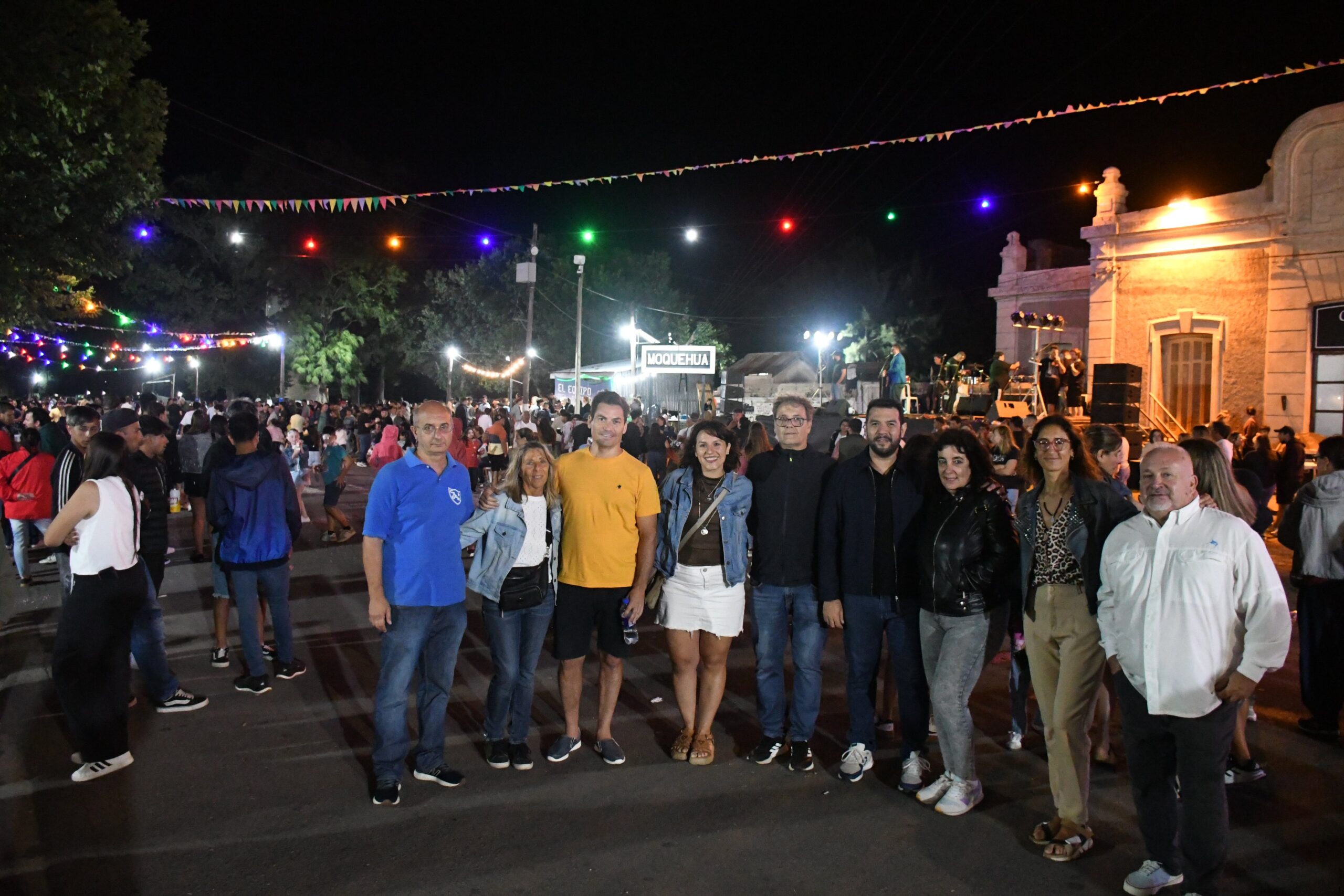 Gran acompañamiento de público al Carnaval en Moquehuá