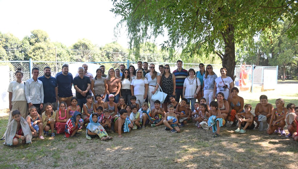 Inauguración oficial de las Escuelas Abiertas en Verano en Chivilcoy