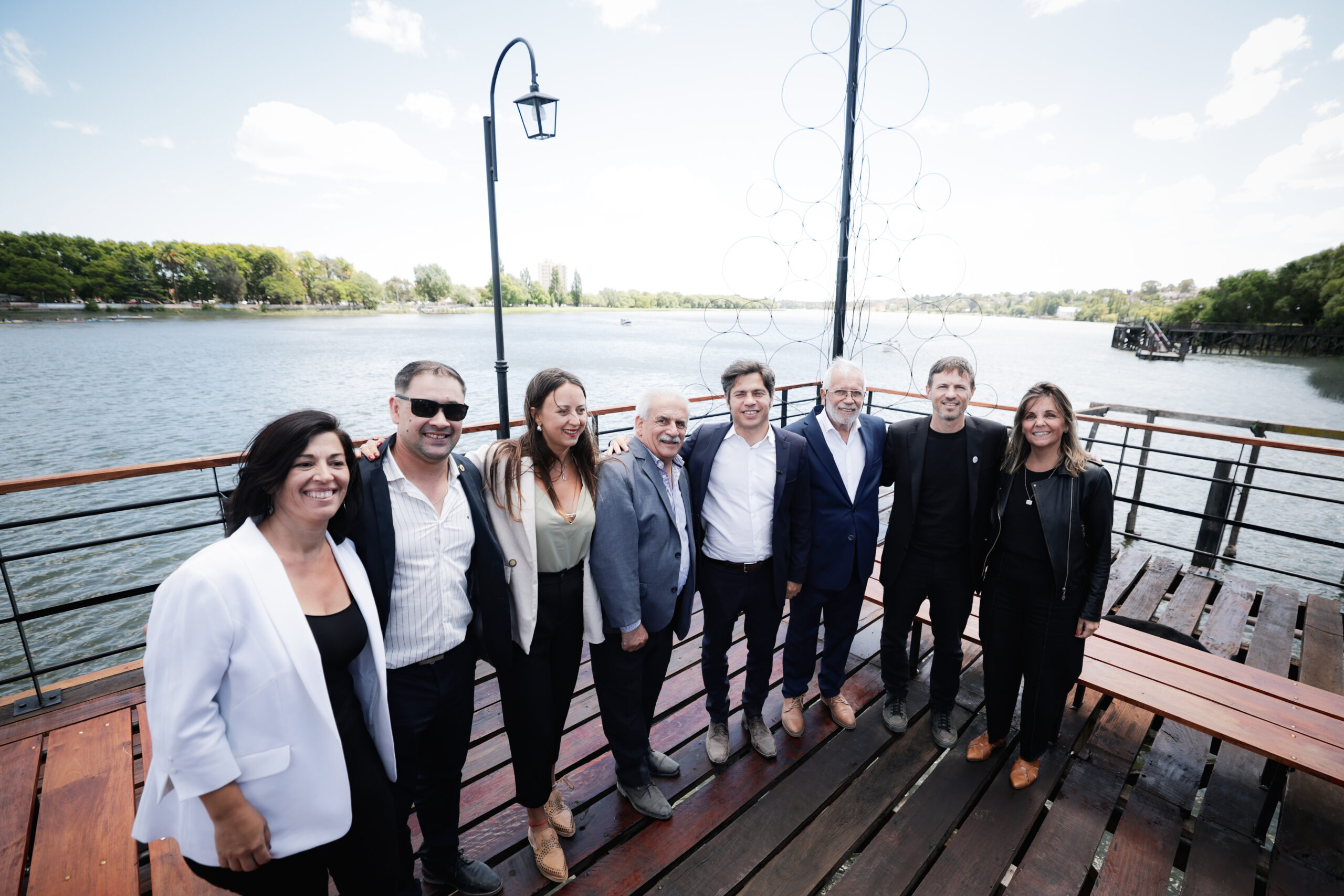 Kicillof se reunió con representantes de distintos sectores productivos en Patagones