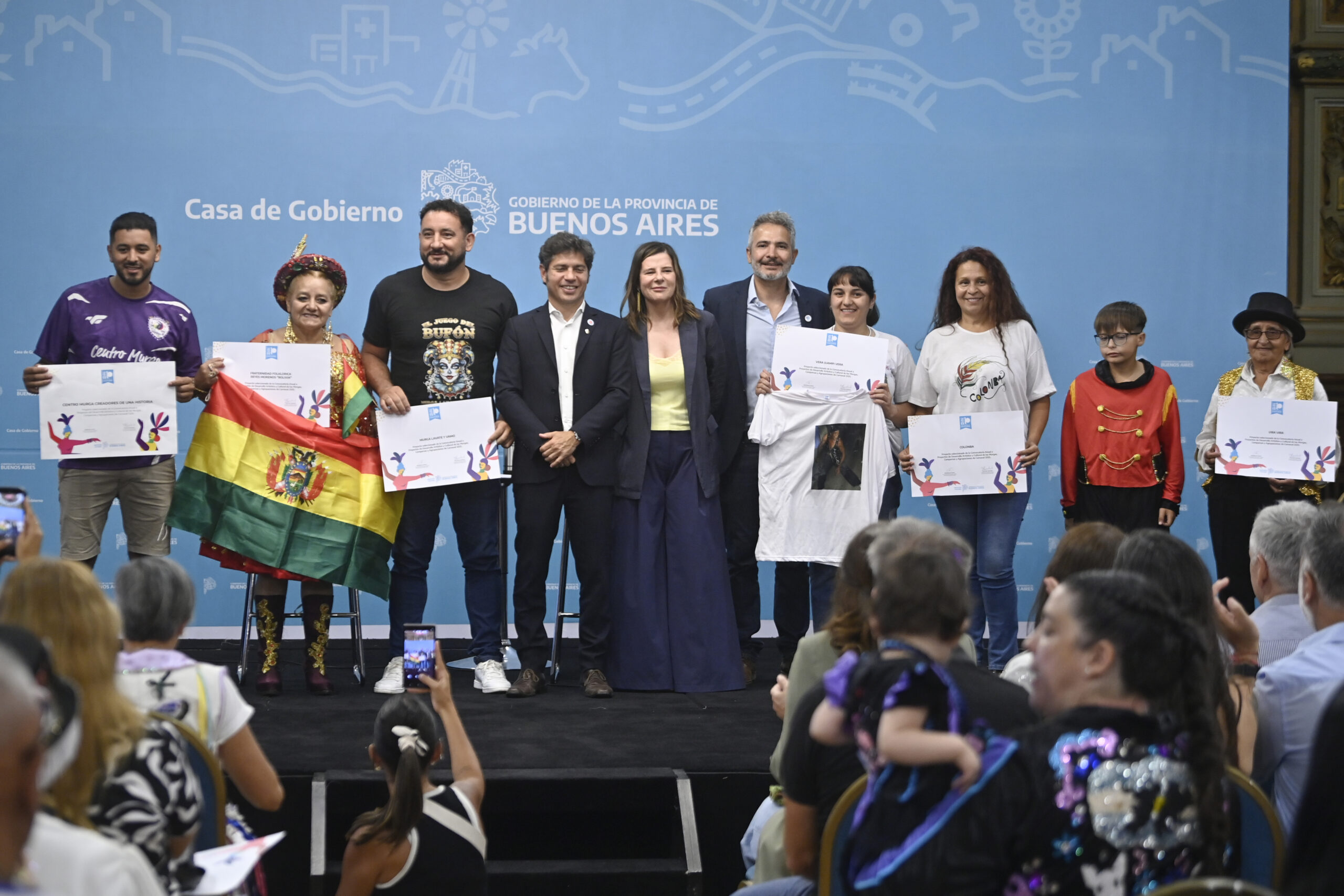 La Provincia reconoció a agrupaciones carnavaleras, de murgas y comparsas