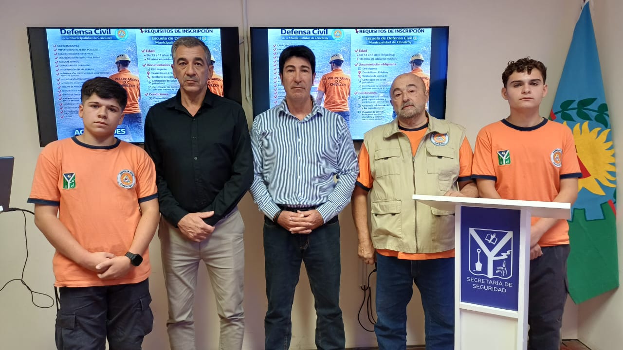 Se anunció la apertura de la Escuela Juvenil de Defensa Civil en Chivilcoy para personas de entre 13 a 17 años de edad. Este año también se incorporarán adultos. 