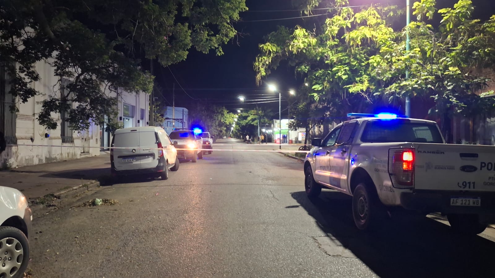 A las 04:15 hs, un joven fue herido con un arma de fuego