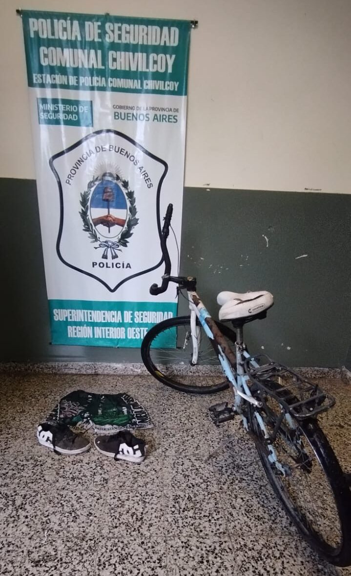 LA POLICÍA COMUNAL Y EL G.A.D REALIZARON UN ALLANAMIENTO, DETENCIÓN E INCAUTACIÓN, ESCLARECIENDO UN ROBO OCURRIDO EN CHIVILCOY