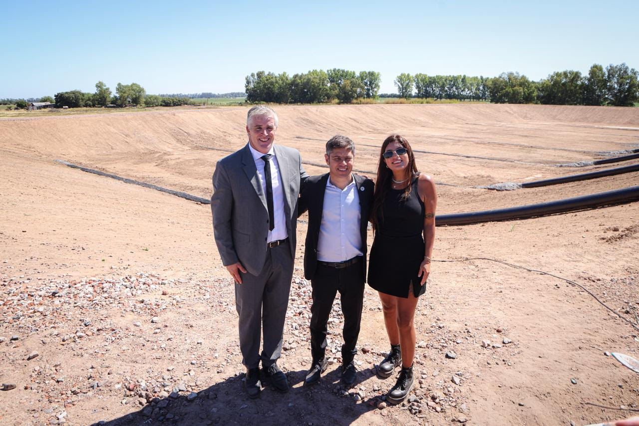 Kicillof y Vilar en Navarro: cierre del basural e inauguración de Complejo Ambiental