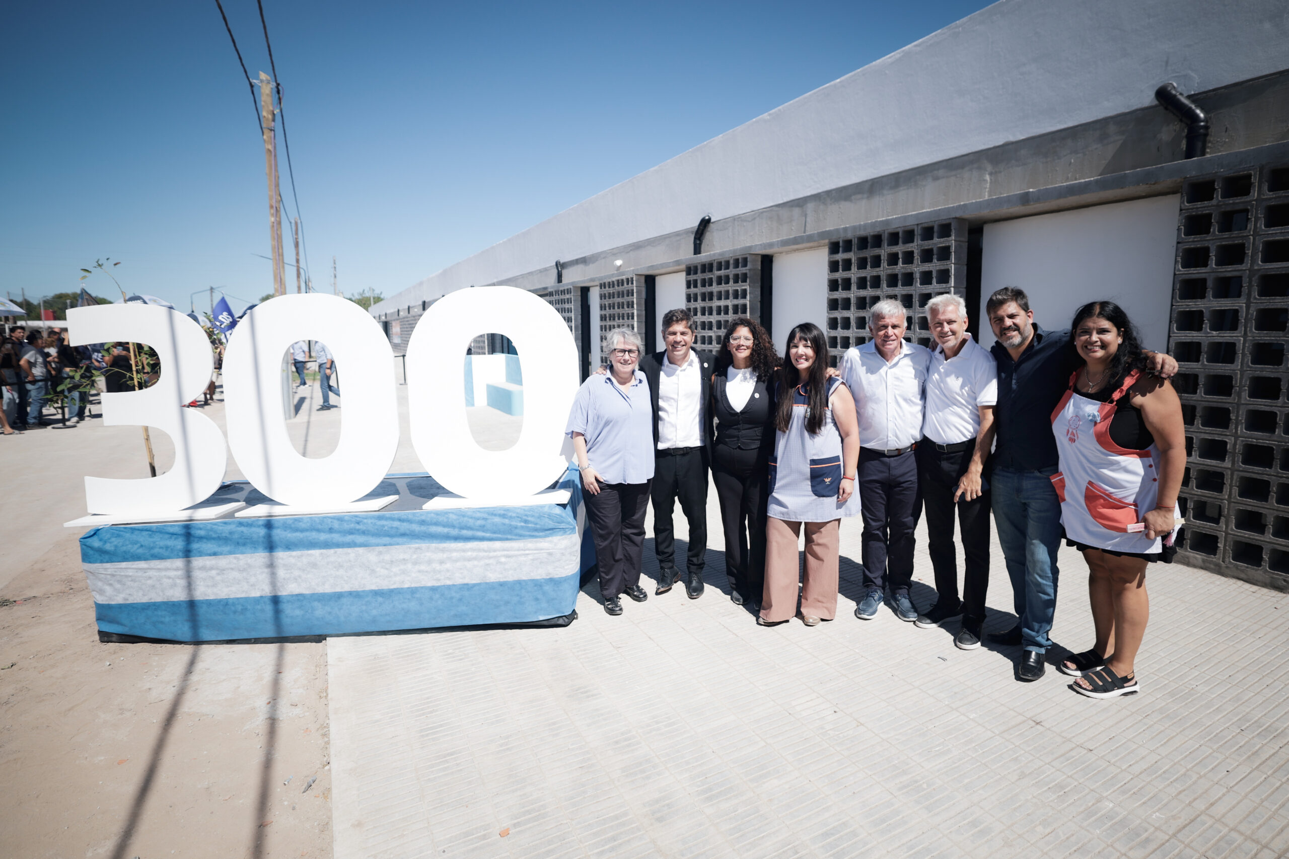 BERAZATEGUI-Kicillof inauguró el edificio educativo N°300