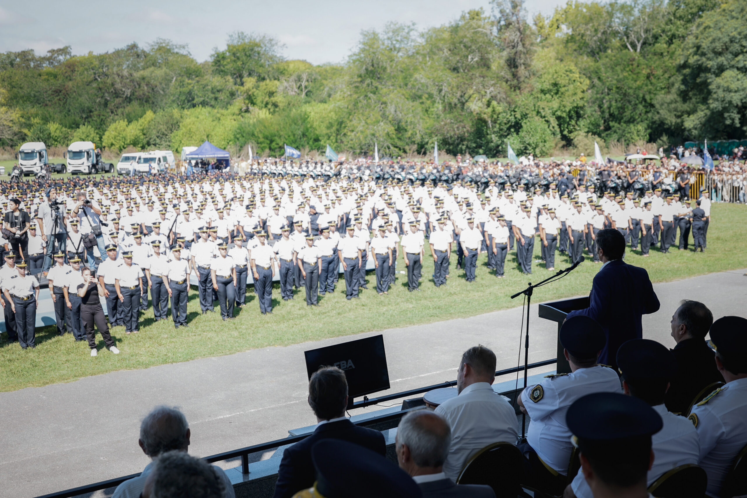 ESCUELA VUCETICH-Kicillof encabezó el acto de egreso de 1.547 oficiales de la Policía provincial
