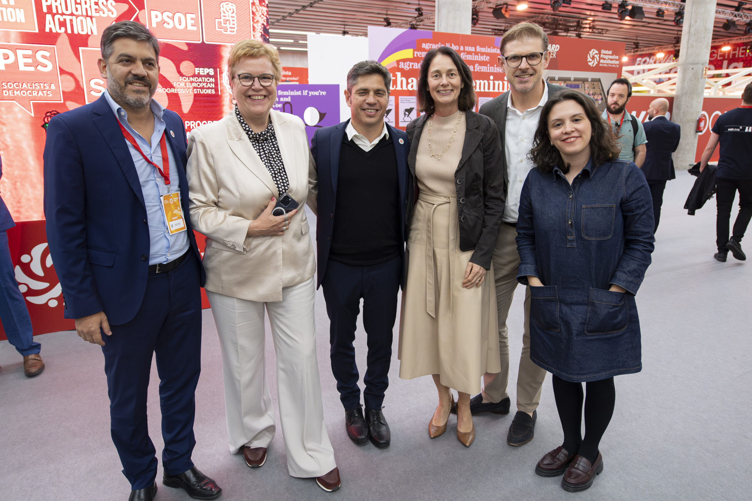 Axel Kicillof en la Movilización Global Progresista