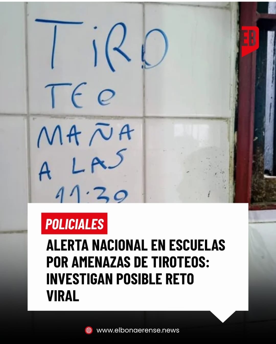 Cuatro allanamientos en Chivilcoy por amenazas vinculadas a retos virales en escuelas