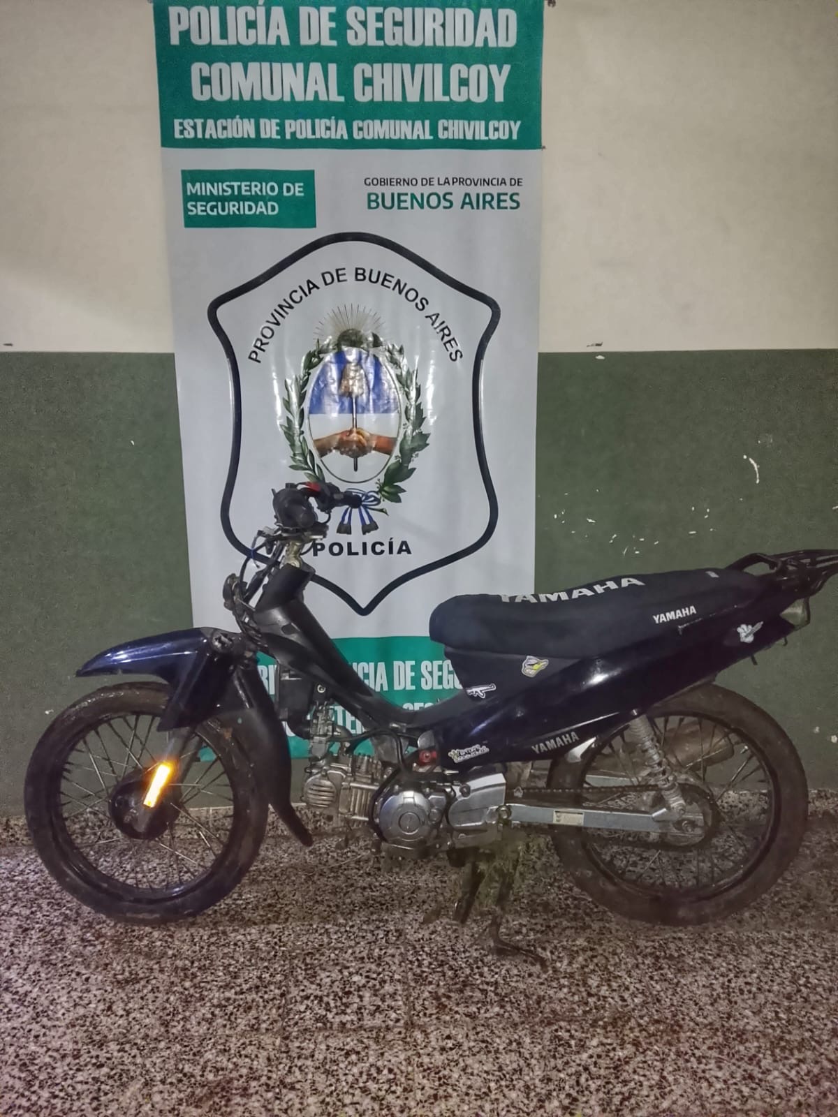 LA POLICÍA COMUNAL DE CHIVILCOY, TRAS TAREAS INVESTIGATIVAS, RECUPERA UNA MOTO SUSTRAÍDA MEDIANTE ENGAÑO
