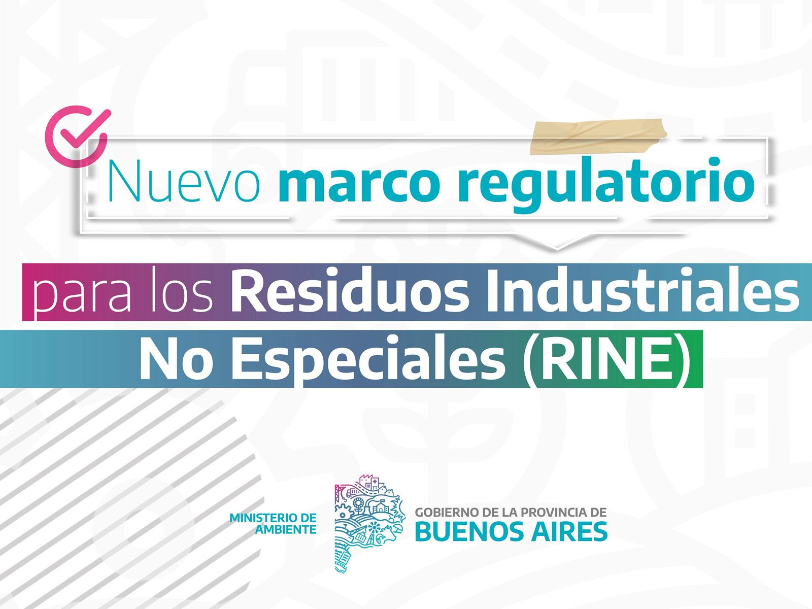 La Provincia crea un marco regulatorio para los Residuos Industriales No Especiales