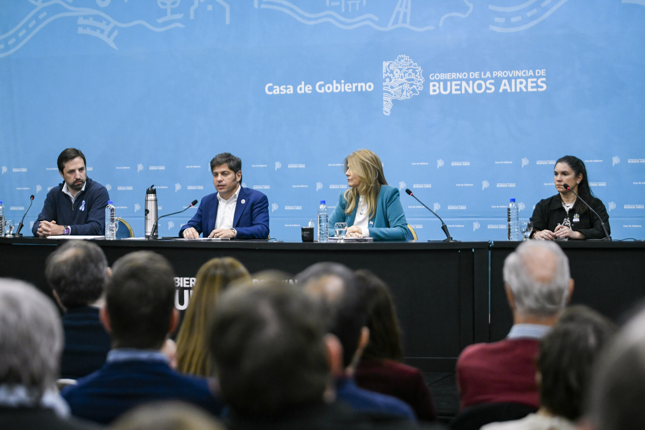Kicillof y Kreplak se reunieron con intendentes para repudiar el ajuste del Gobierno nacional en materia de salud
