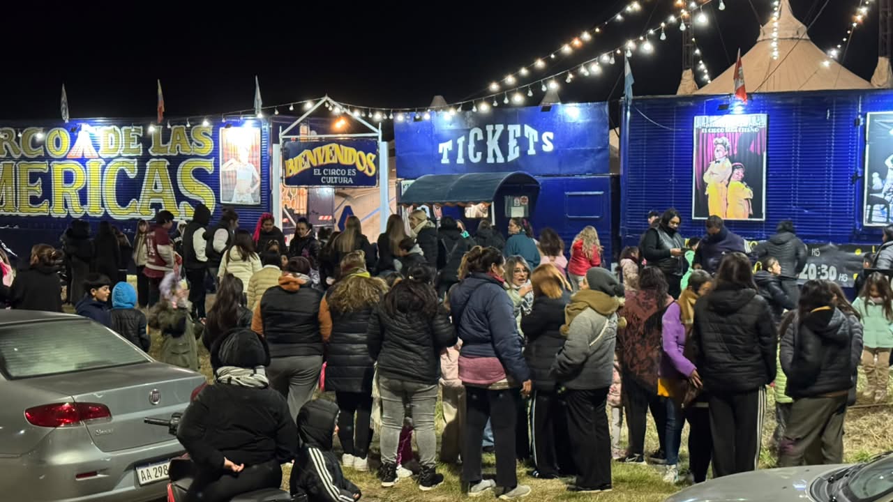 Más de 400 chicos de merenderos, clubes y espacios comunitarios municipales disfrutaron del “Circo de las Américas”