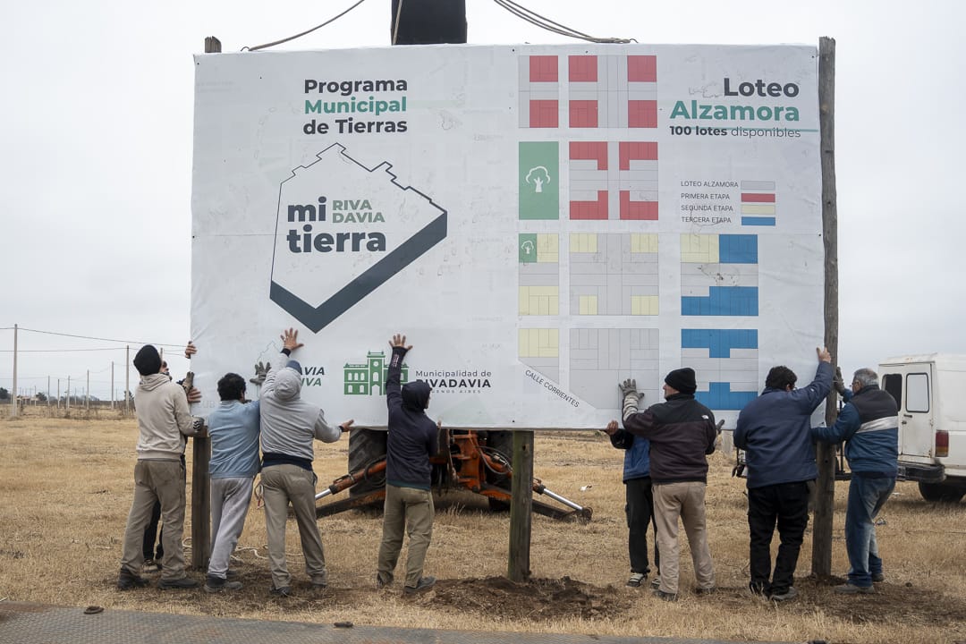 CON 83 LOTES ENTREGSDOS EN TODAS LAS LOCALIDADES, CULMINÓ LA PRIMERA ETAPA DEL PROGRAMA MUNICIPAL “RIVADAVIA, MI TIERRA”