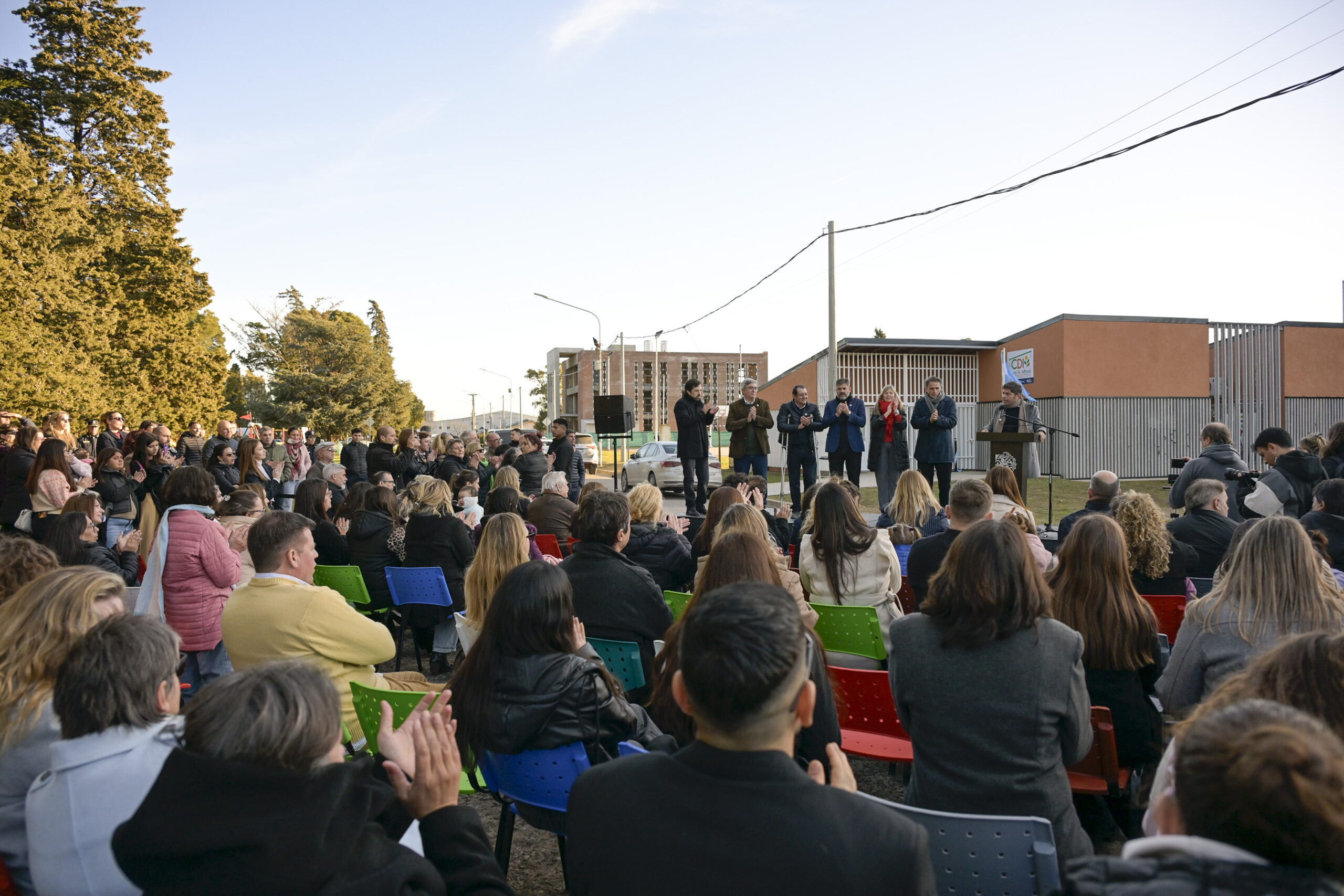 BENITO JUAREZ-Kicillof inauguró un nuevo Centro de Desarrollo Infantil