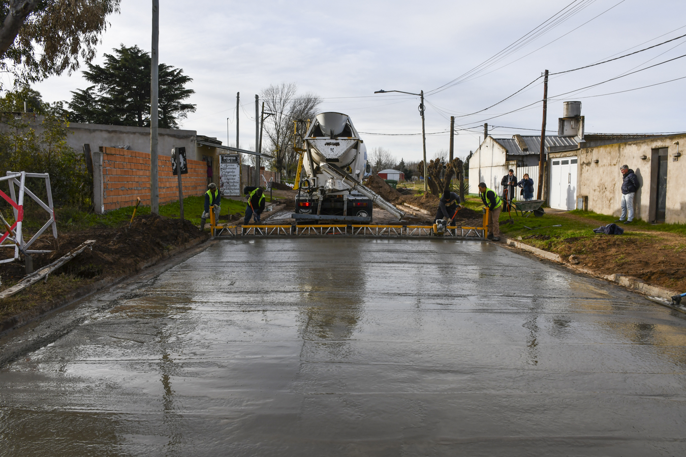 BRAGADO-Finalizó la primera etapa del plan de obras de pavimento