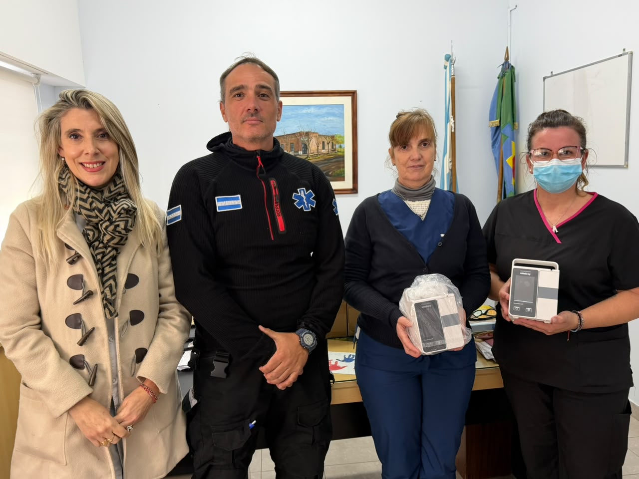El Hospital Municipal incorporó nuevas bombas de infusión para Terapia Intensiva gracias al aporte de la Cooperadora