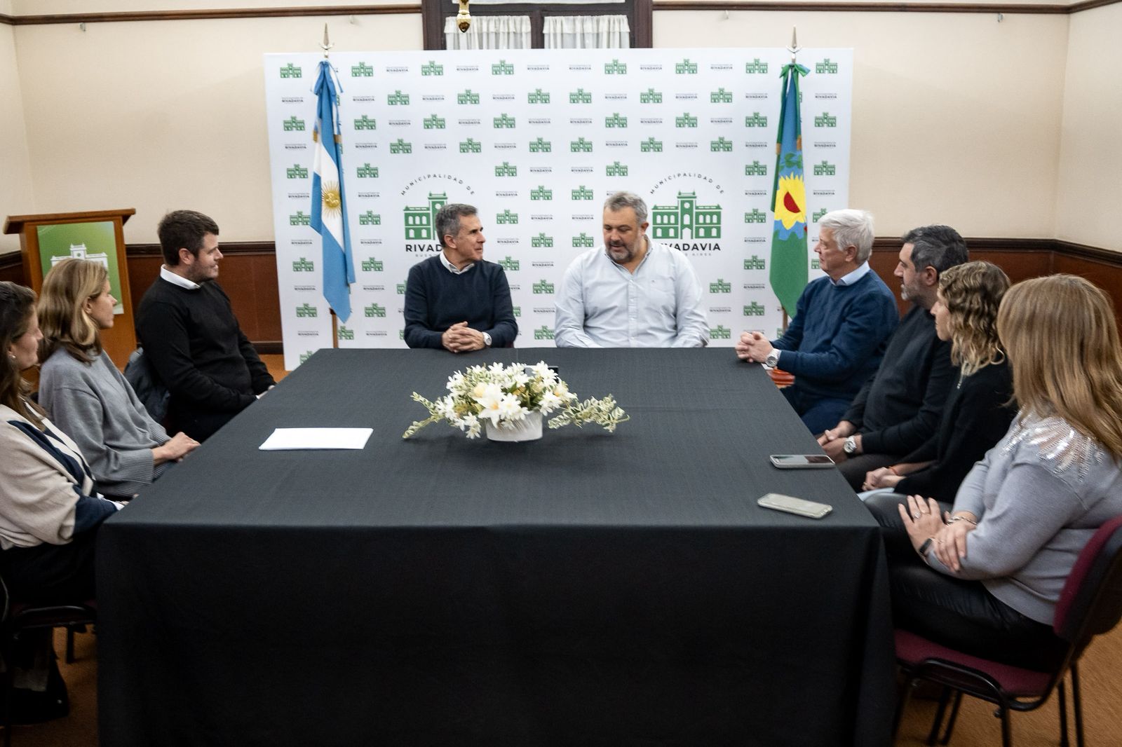 Juanci Martínez anunció que desde octubre el Hospital Municipal de Rivadavia volverá a tener tomógrafo