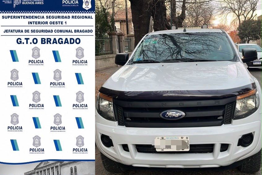 Robo agravado en Bragado: allanamientos en Chivilcoy, secuestro de una camioneta y un aprehendido