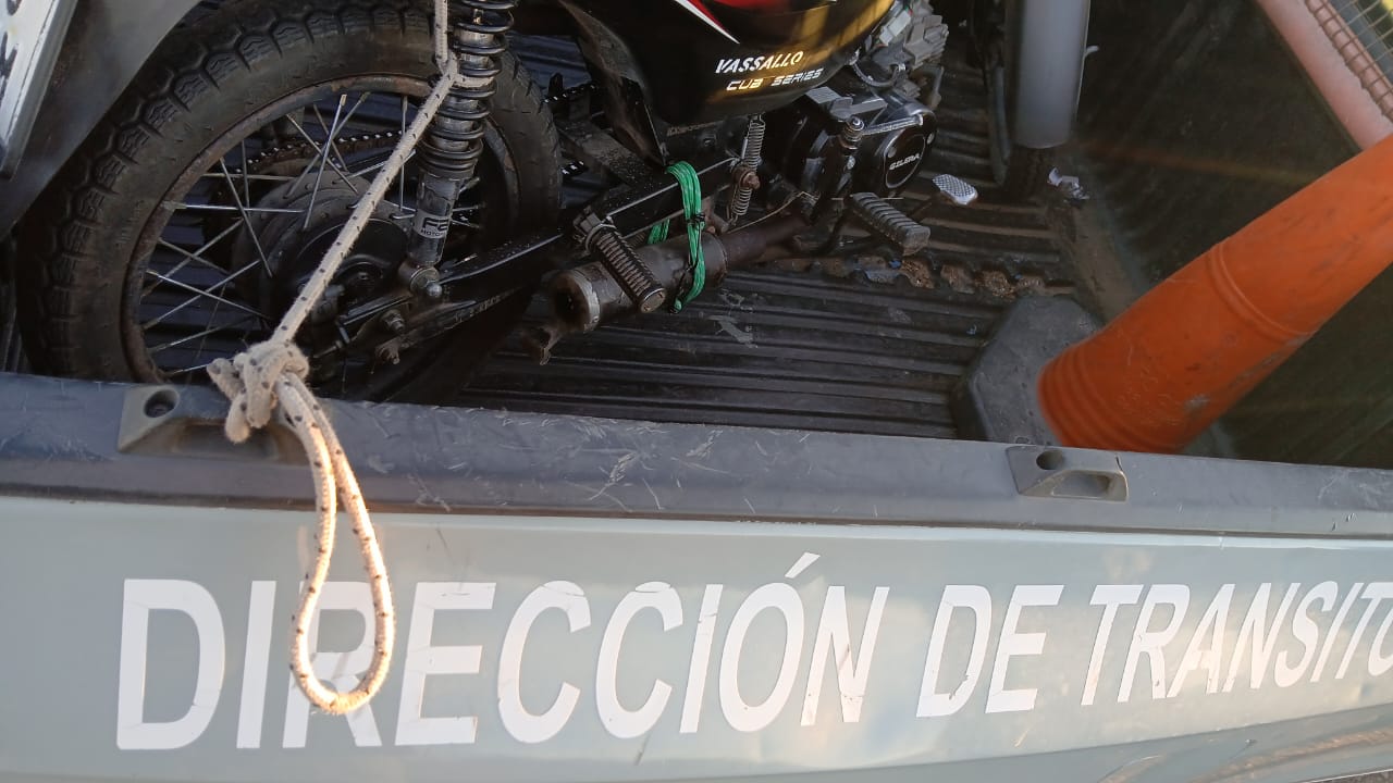 Secuestraron siete motos en un operativo antipicadas en Ruta 30 y Acceso Perón