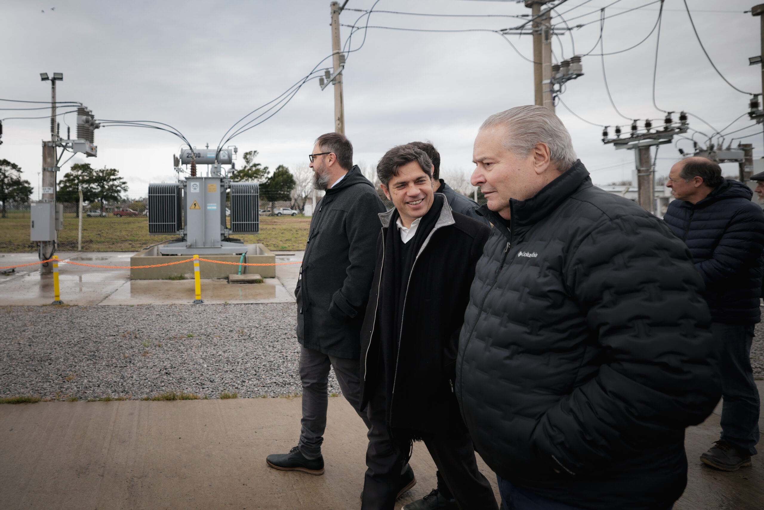 Kicillof inauguró la nueva Estación Transformadora de Salto