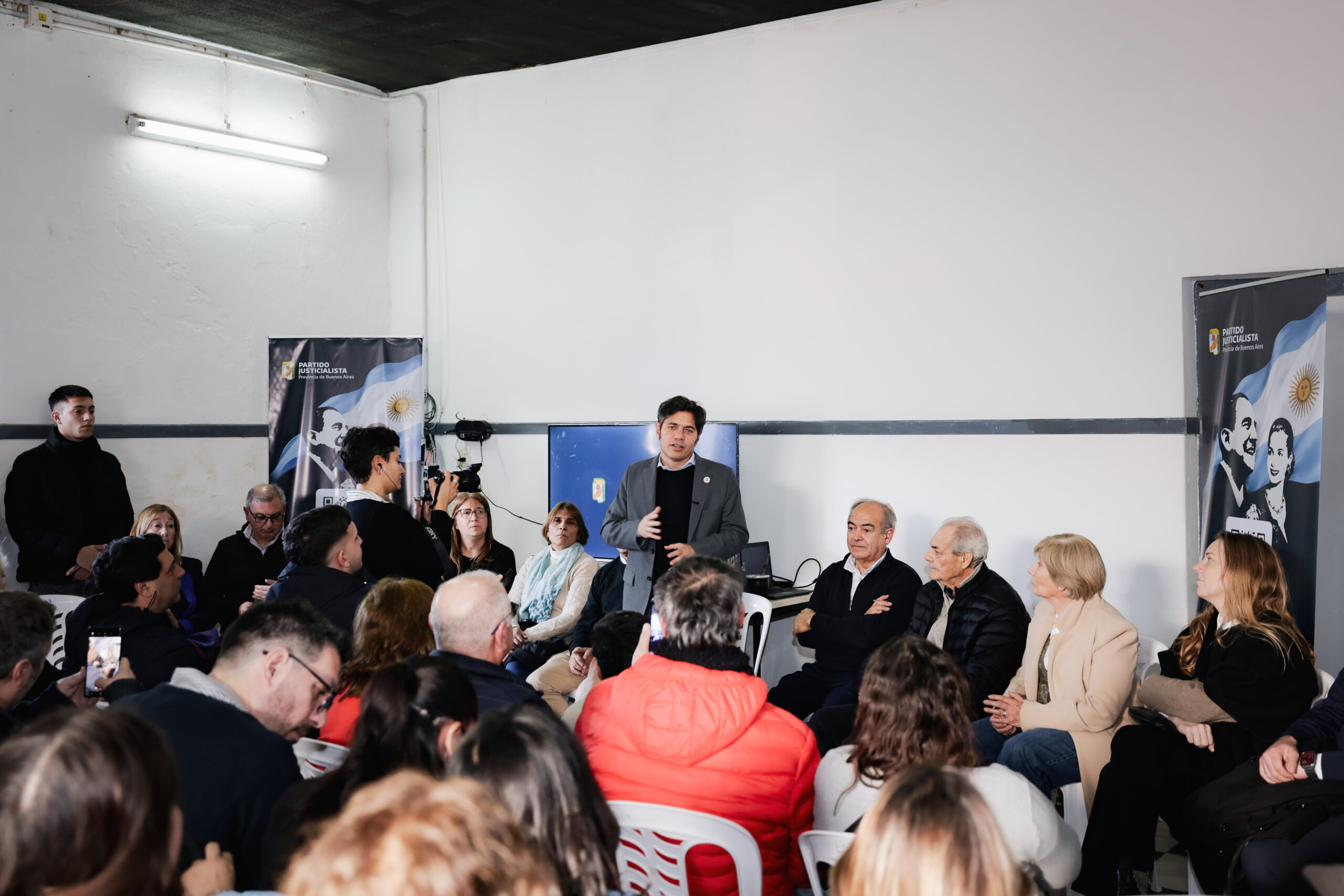 Kicillof: “Después de Milei tenemos que reconstruir una Argentina del lado del pueblo y sus trabajadores”