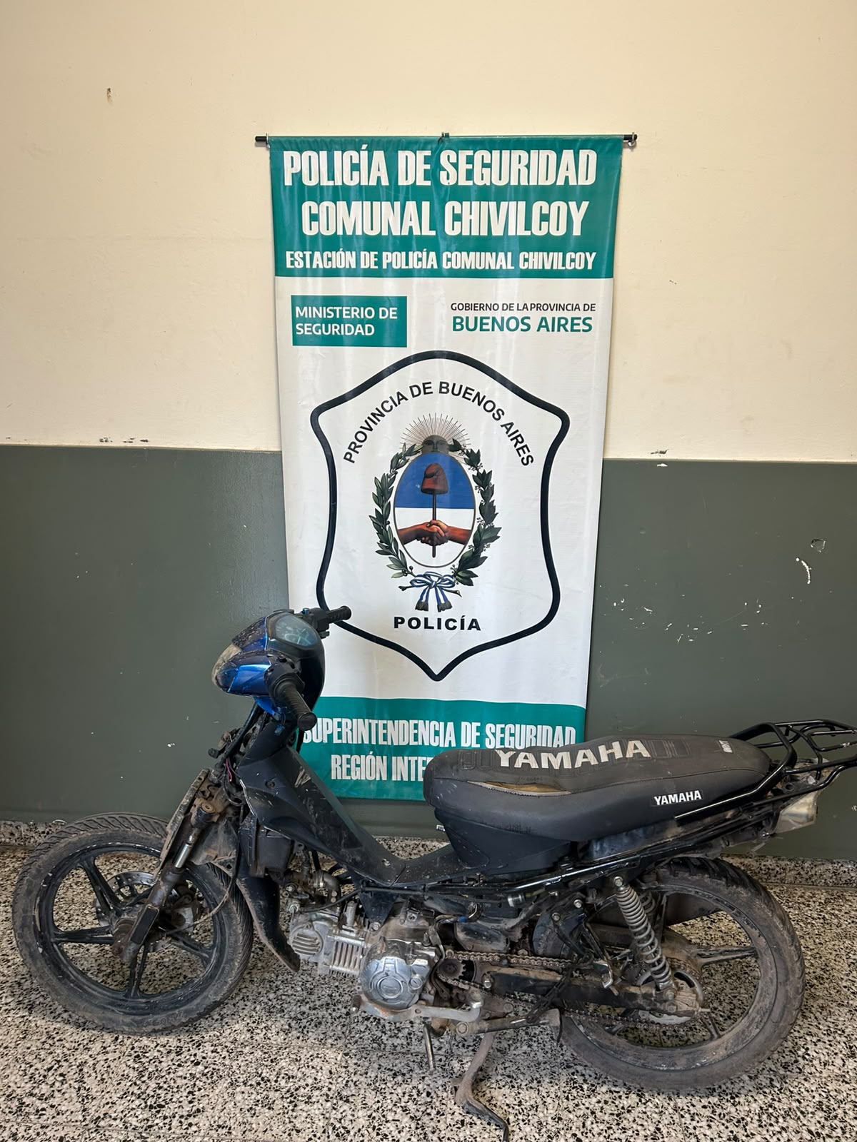 Personal policial recuperó una moto robada y demoraron a un menor