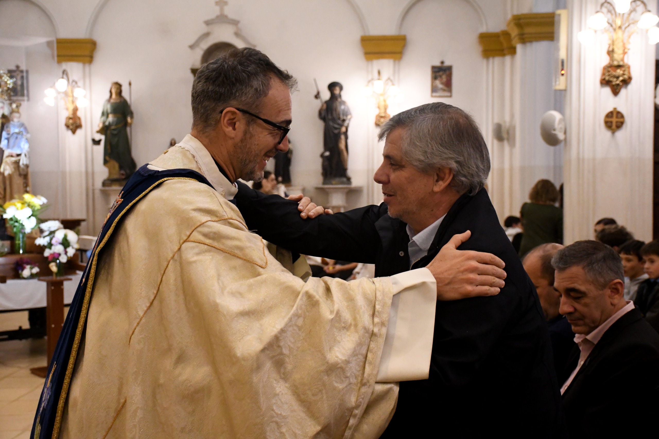 Celebraron el Día de la Virgen del Carmen junto a la comunidad