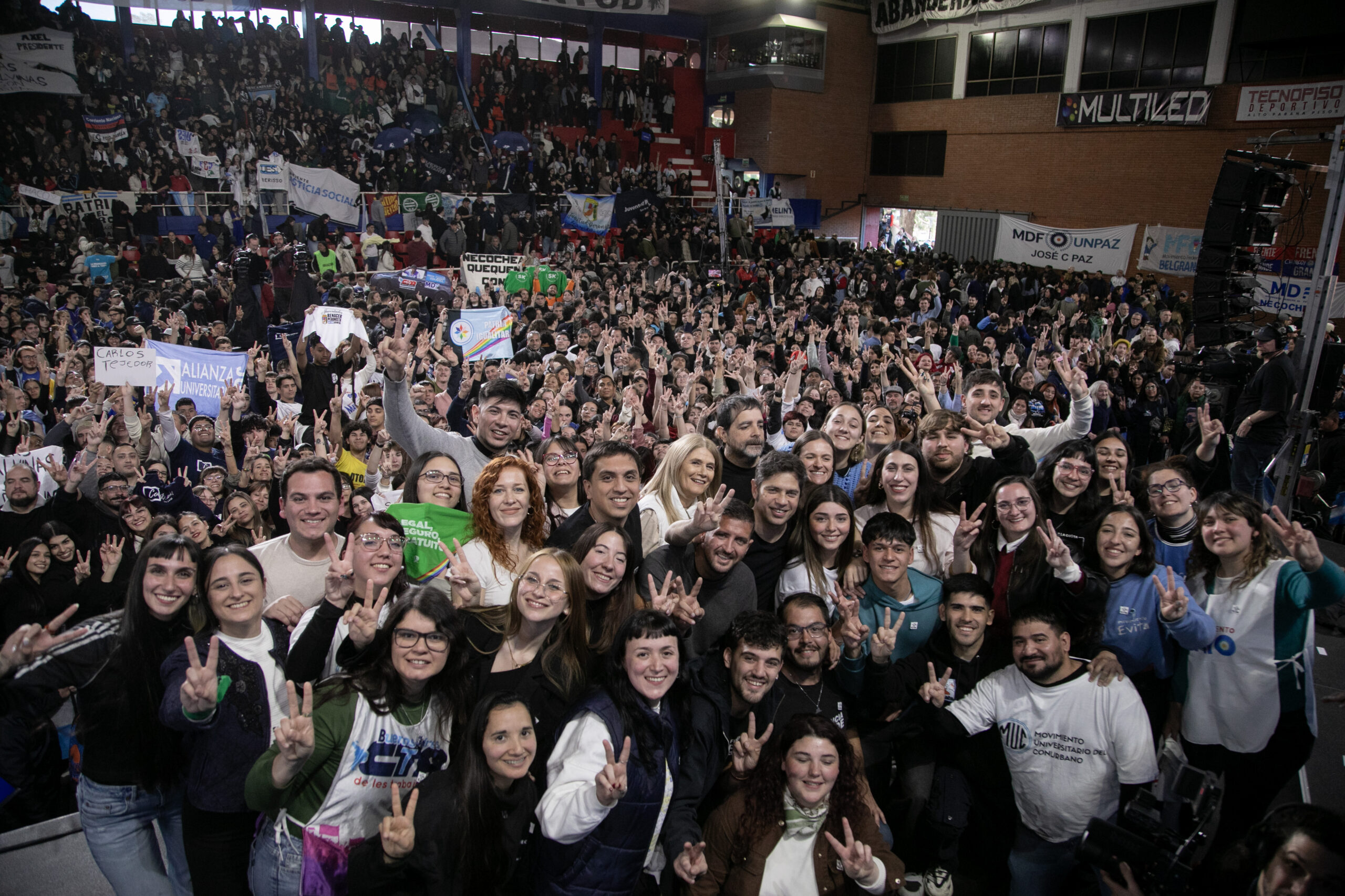 Kicillof:” Las pibas y los pibes tienen que ser los protagonistas que nos impulsen y nos muestren el norte hacia dónde ir”