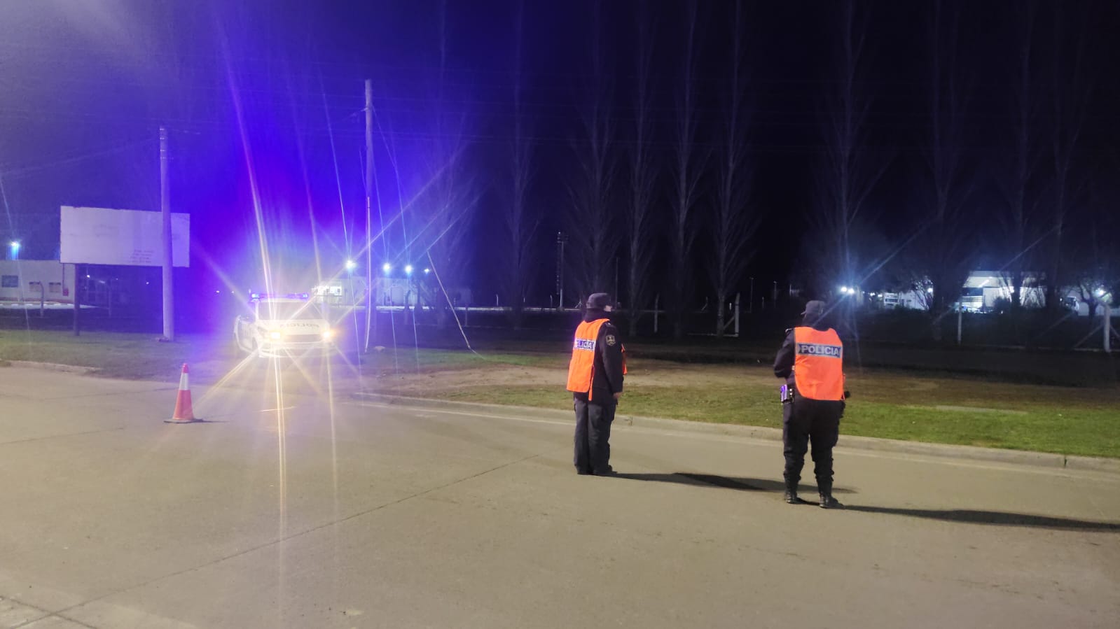 Controles sorpresivos en los accesos a Chivilcoy y Moquehuá