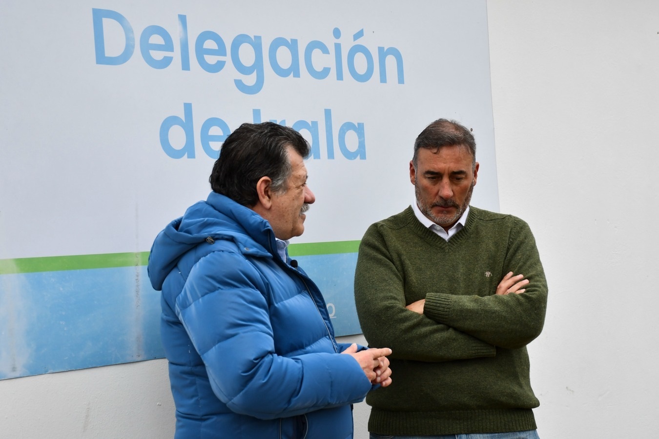 Barenghi llegó a Irala con anuncios de nuevas mejoras para la localidad