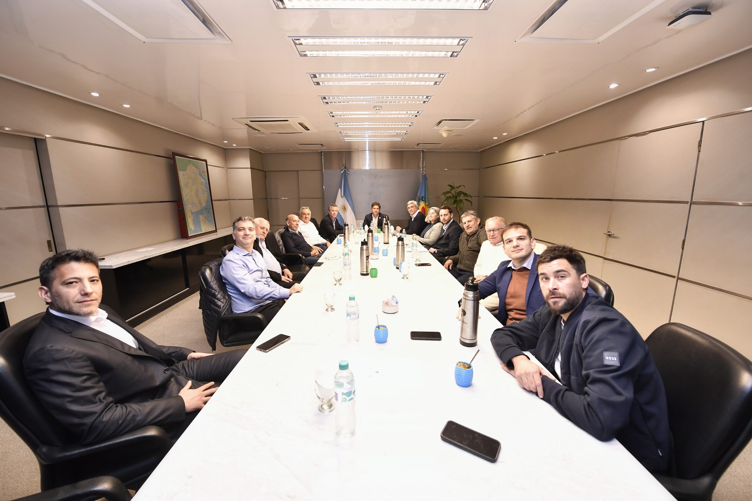 Kicillof recibió a representantes de pymes elaboradoras de biodiésel y rechazó el proyecto que reduce su participación en el mercado