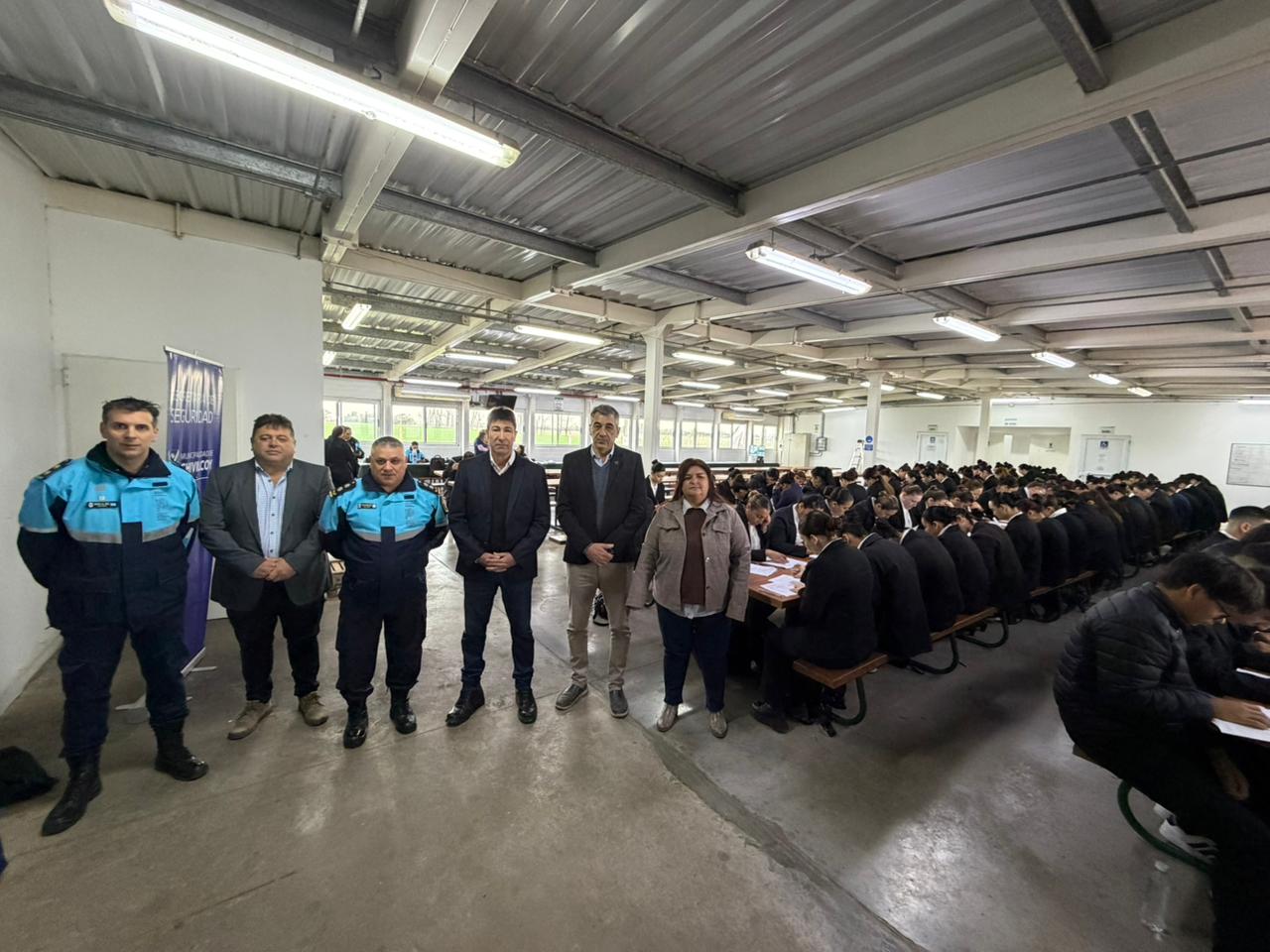 Más de 700 postulantes rindieron el examen para ingresar a la Escuela de Policía de Chivilcoy