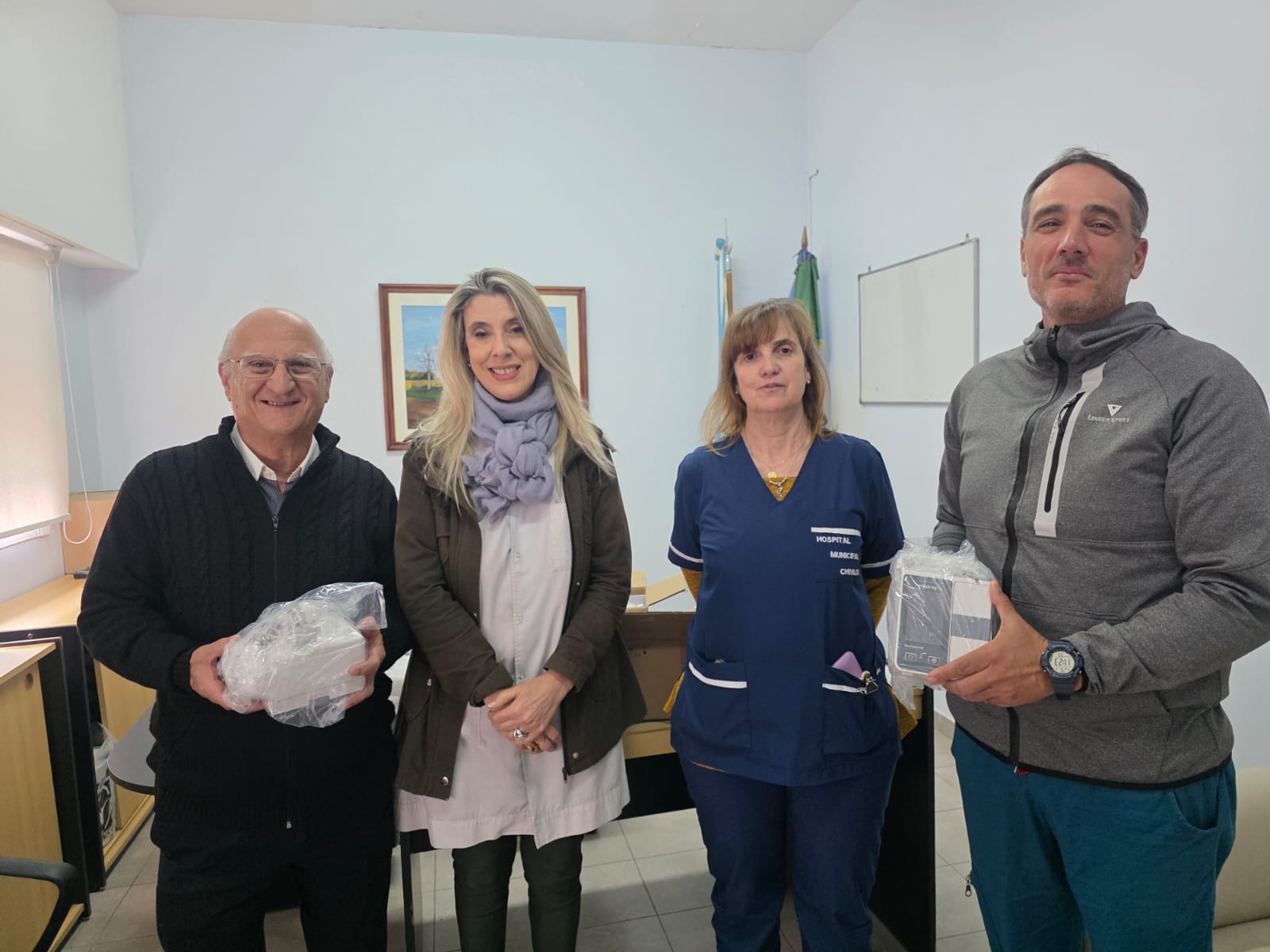 El Hospital Municipal incorporó nuevas bombas de infusión para Terapia Intensiva e Intermedia gracias al aporte de la Cooperadora  