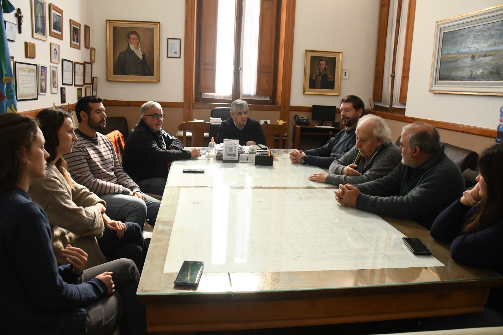 Productiva reunión entre el Municipio y la Asociación Rural por los caminos rurales