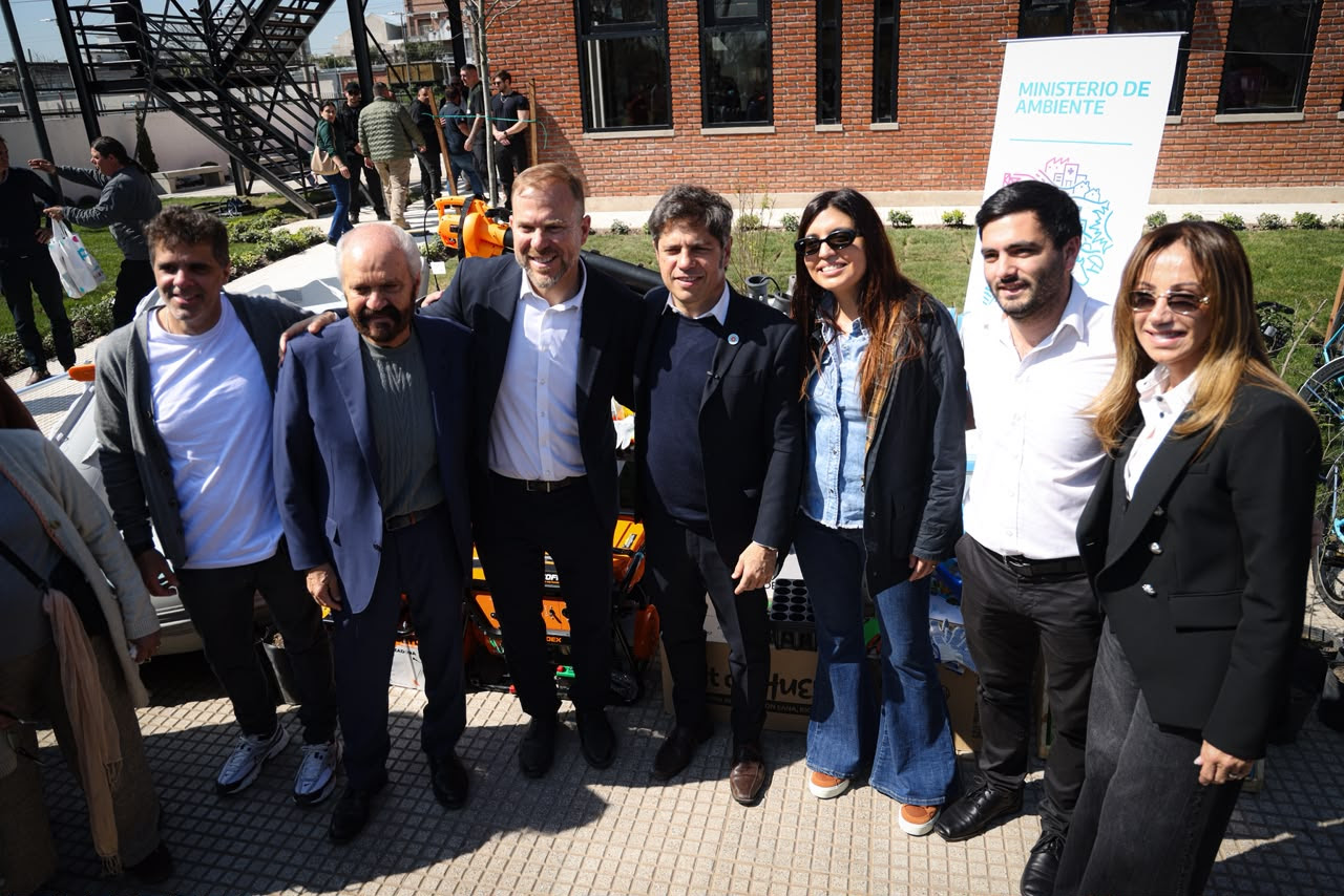 Kicillof y Vilar en Ezeiza: políticas de prevención de El Niño
